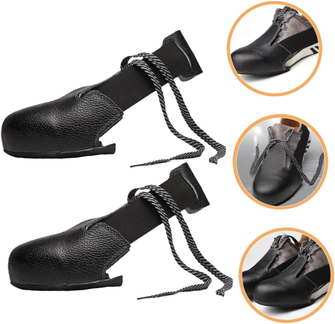 Generic 1 Pair Smash Safety Shoe Covers for Adults Comfortable Metatarsal Protectors Lightweight Boot Covers for Construction Sites and Laboratories Impact Resistant Design Fits