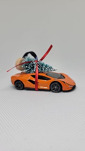 Miniatura 4 de 3 Christmas Ornament with Tree for Lamborghini Sian Owners by Speedtails  Gift Ideas 2022  Handmade in USA