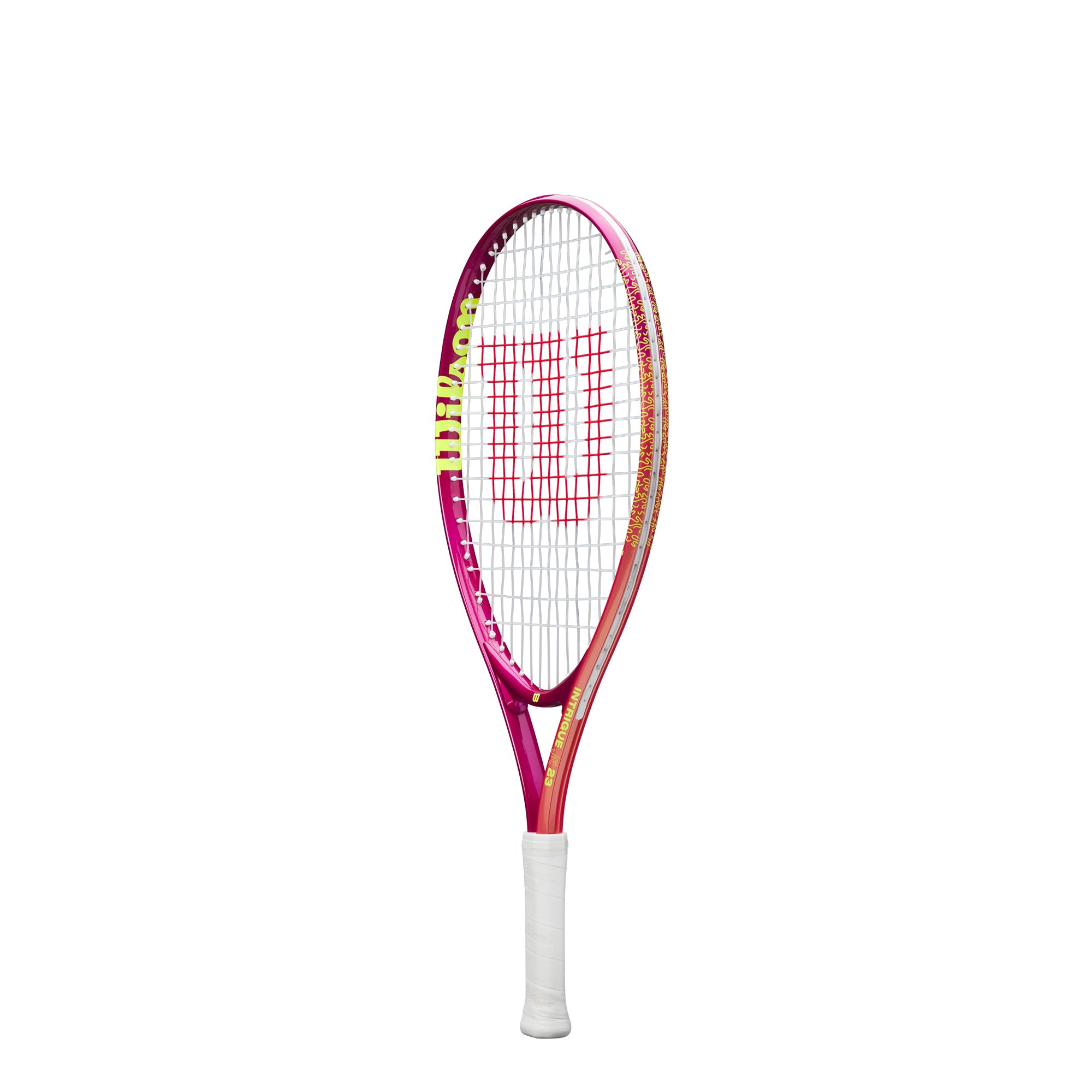 Wilson Intrigue Junior 23 Girls Incordata: Yes 205 g Tennis Rackets Rackets for Children Red - Yellow