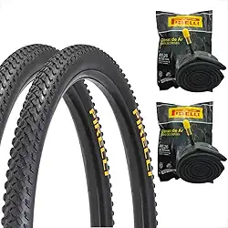 Kit 2 Pneus Pirelli Scorpion MB2 26x2.00 Arame e 2 Câmaras Pirelli PE-26