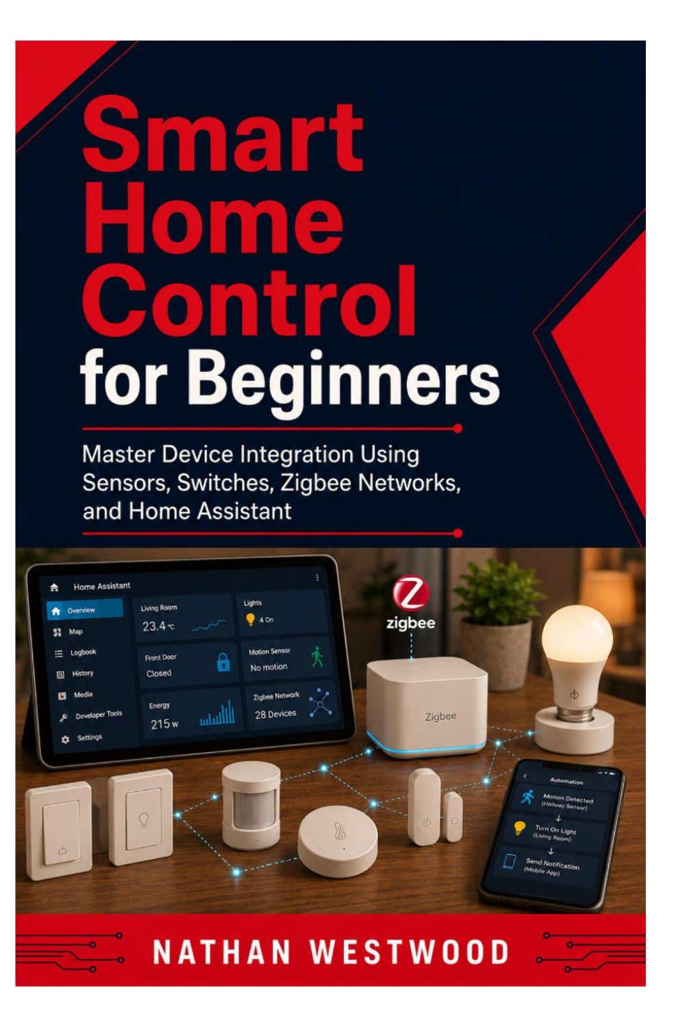 Smart Home Control for Beginners: Master Device Integration Using Sensors, Switches, Zigbee Networks, and Home Assistant