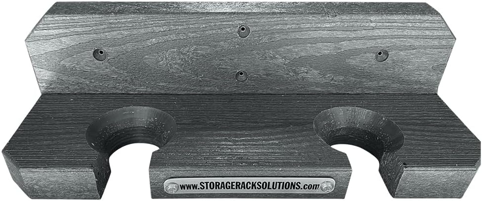 Outdoor or Indoor Paddle Holder, for Kayak Paddles, Canoe Paddles, or SUP Paddles – Storage Rack Solutions (Holds 2 Paddles)