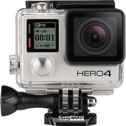 Camara Gopro Sumergible GoPro HERO4: BLACK - ADVENTURE - Videocámara deportiva, 12 Mp, Wi-Fi, Bluetooth, sumergible hasta 40 m