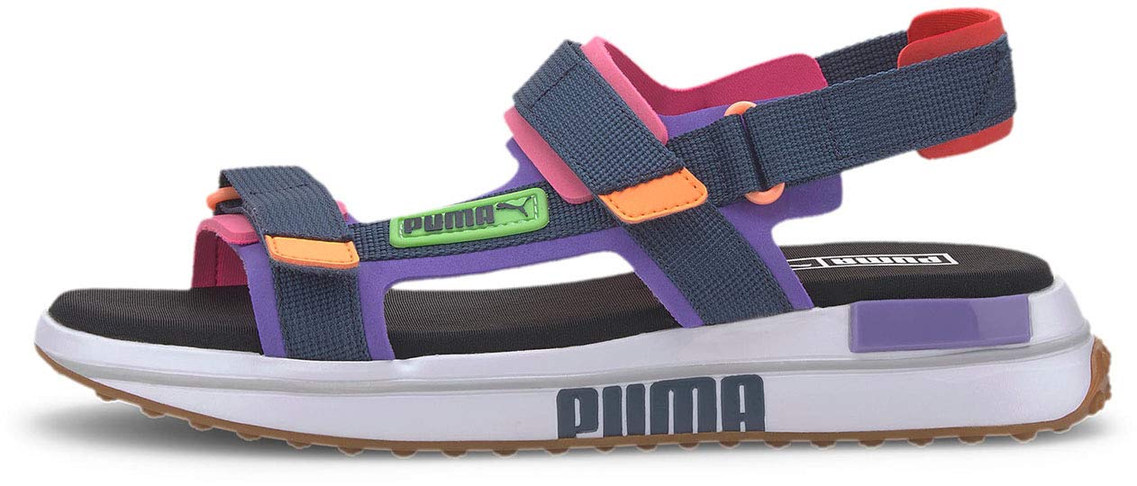 Puma Womens Game On Rider Sandals Luminous Purple Medium
