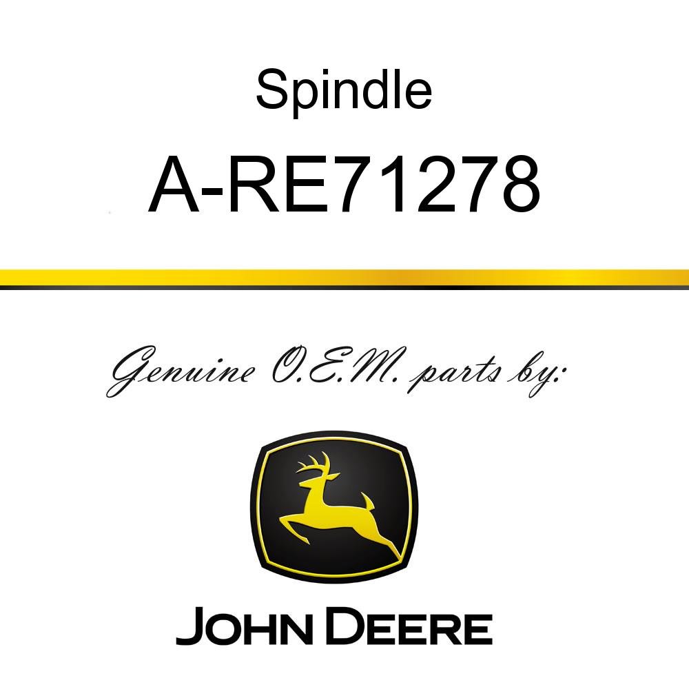 Compatible with John Deere Tractor Spindle RH/LH Part No: RE71278