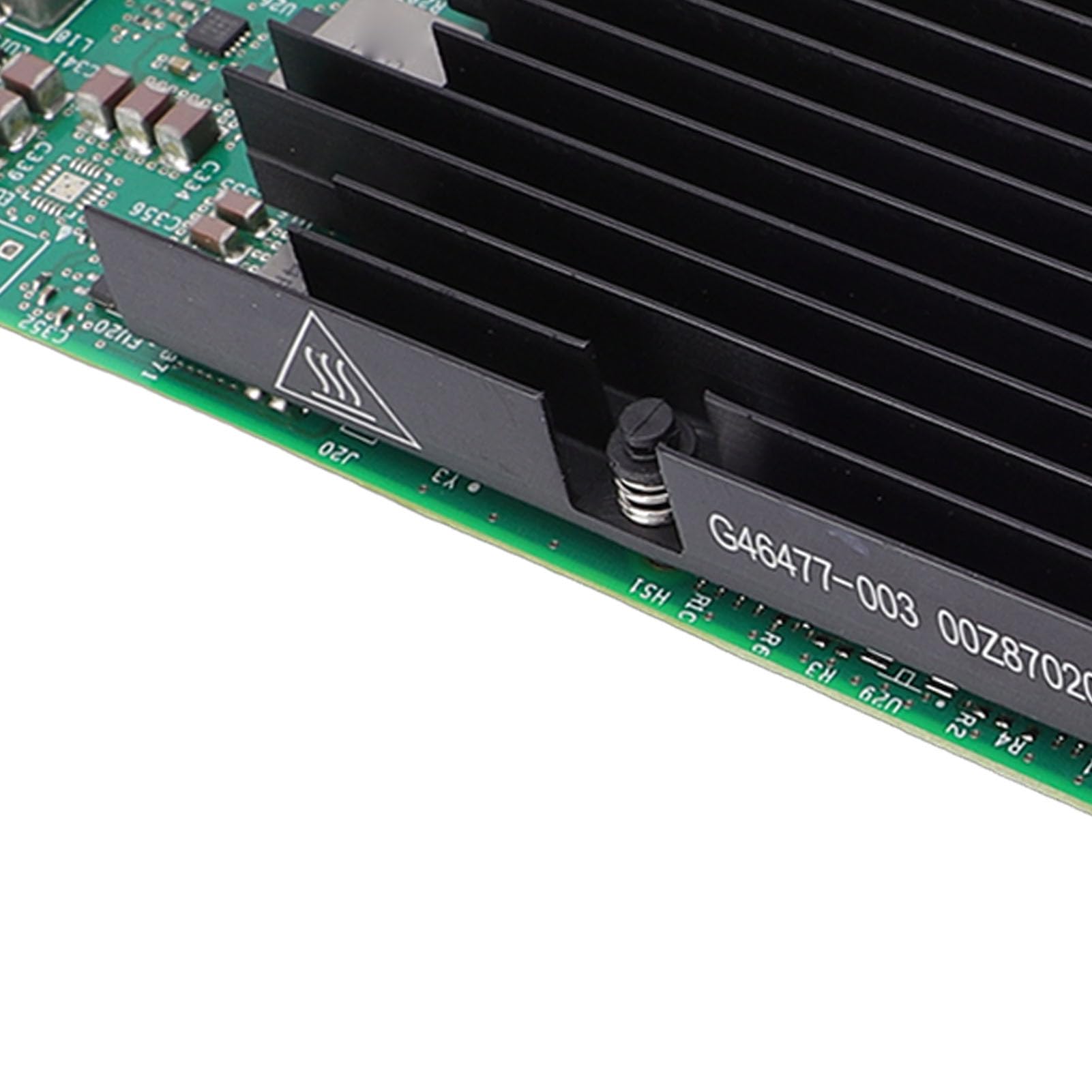 Fockety Scheda di Rete da 10 Gb, Controller X540-T1 Tecnologia Intelligent Offload Adattatore Ethernet PCIe 2.0 X8, Porta RJ45 100 MbE 1 GbE 10 GbE con Design di Dissipazione del Calore per i Dati