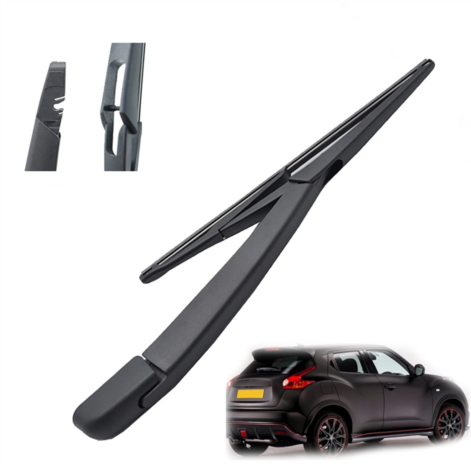 Bras d'essuie-glace arrière Nissan Juke 2010-2019 balai 12 pouces pour pare-brise de hayon arrière