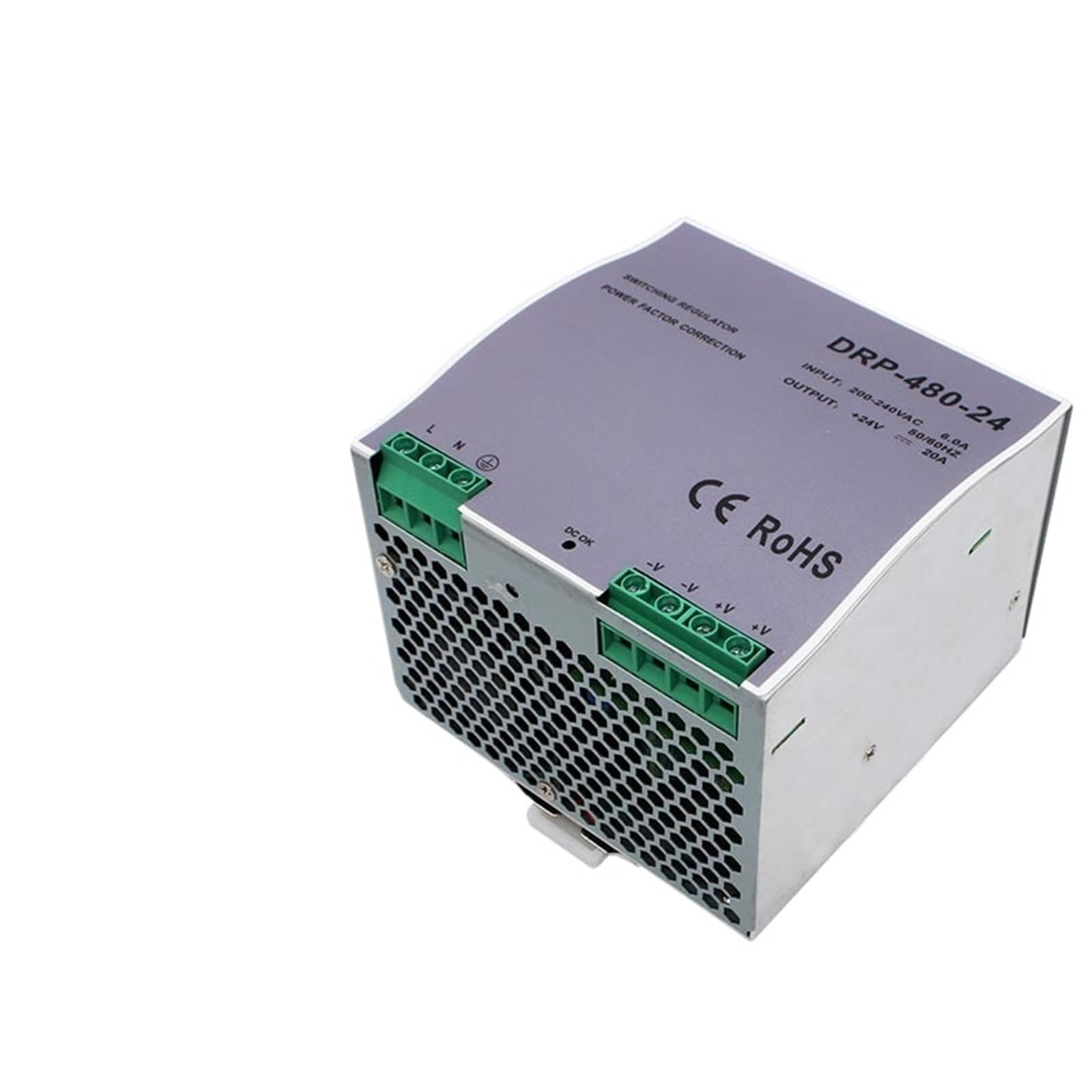 Transformador conmutado DRP-480W evita caídas de tensión en equipos de 36V 7