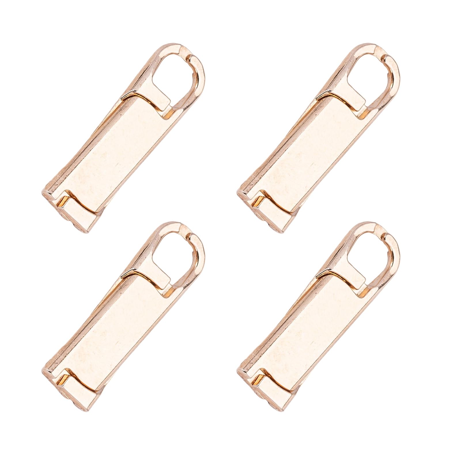 HUANGING 4Pcs Zippers Puller Replacements Detachable Zippers Puller Sliders for Clothing Luggage Purse Jeans Boot Backpacks Tents Slider Replacement