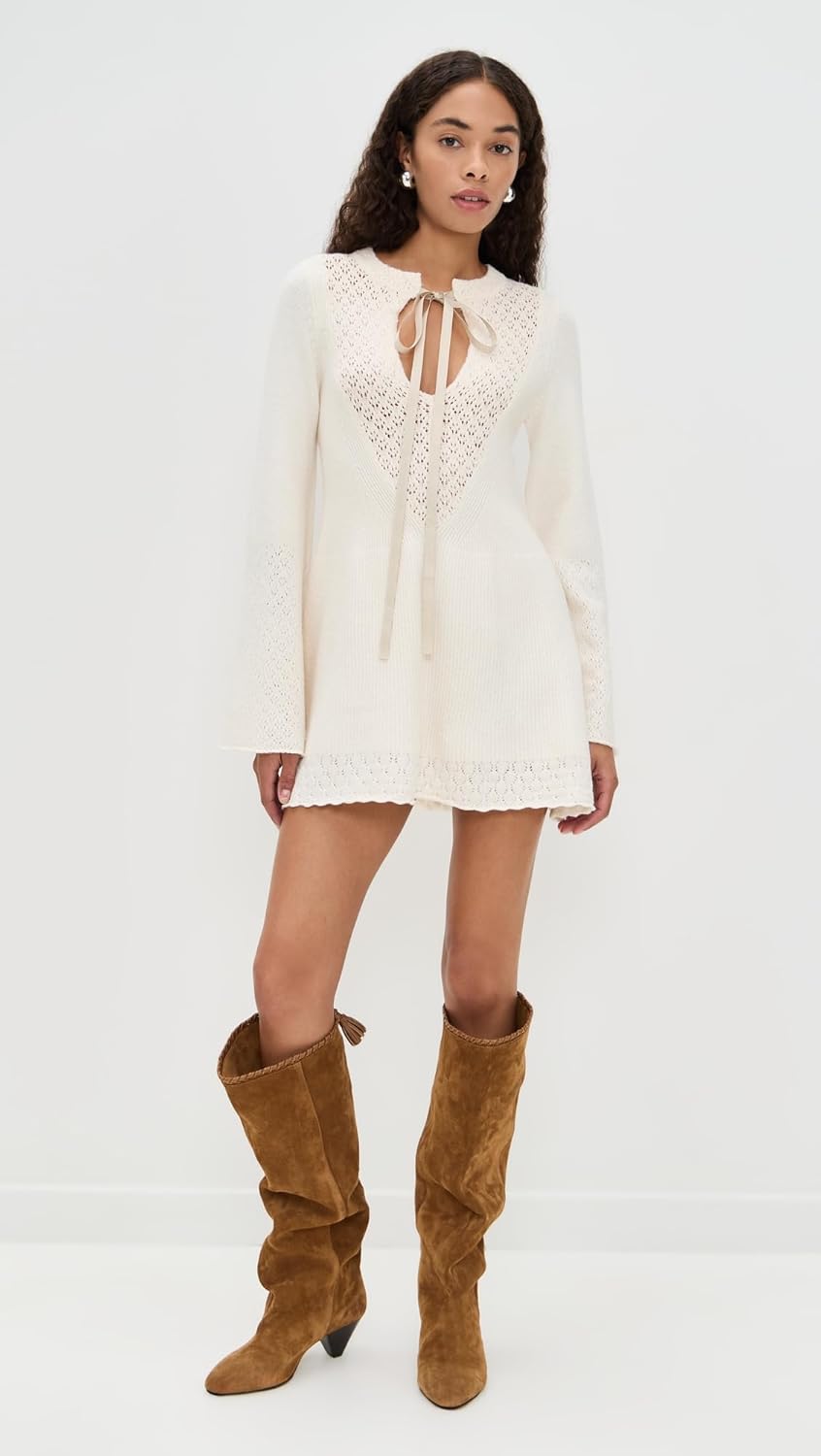 Free People Women's Bali Old Flame Sweater Dress - Image 5