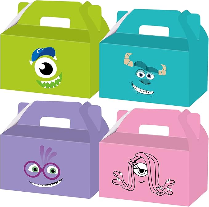Monster Inc Treat Boxes Little Monster Candy Boxes Cardboard Present