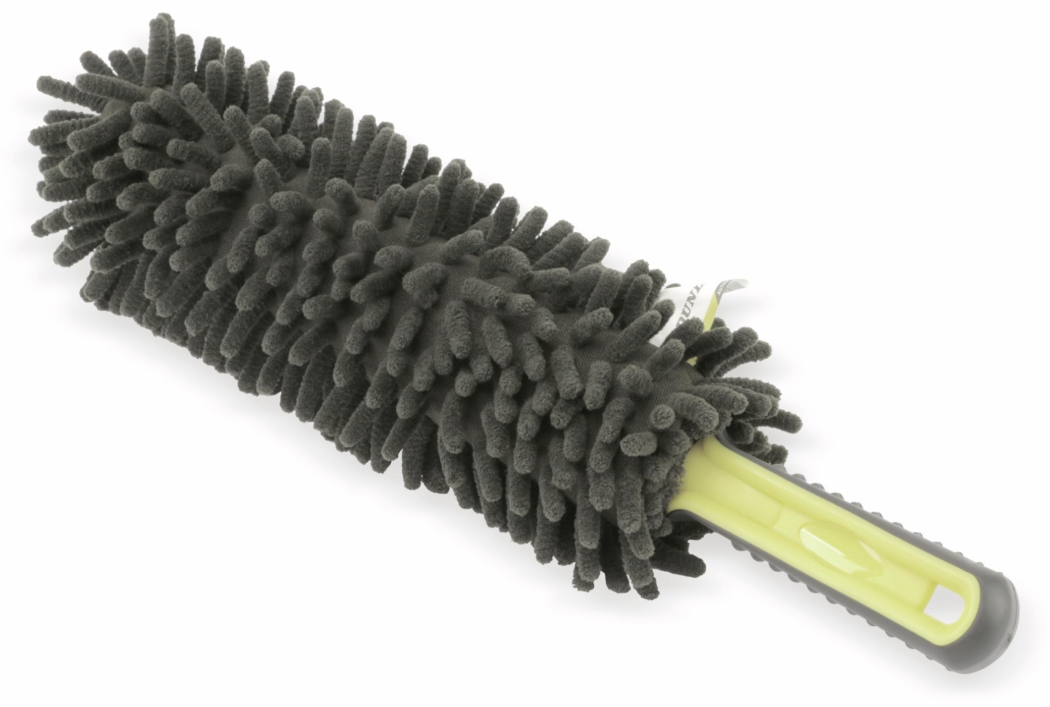 Dunlop Szczotka Do Mycia Felg Długa Mikrofibra Bezpieczna Dla Lakieru Pewny Uchwyt 33 cm Czarna Żółta