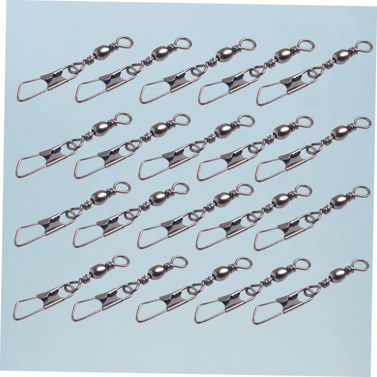Toddmomy 600 Pièces Connecteur D'Hameçon De Pêche Connecteur Pivotant De Pêche Connecteur De Pêche Connecteur Roulant De Pêche Crochet De Pêche Ligne Connecteur Broche Style