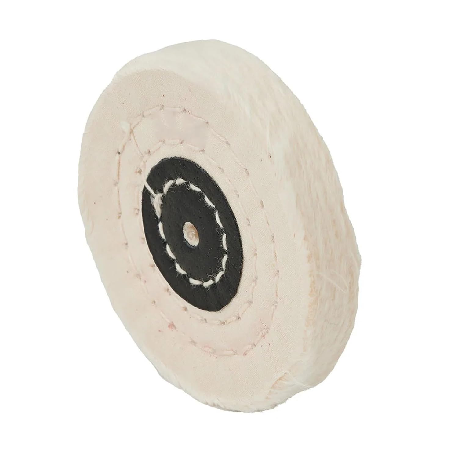 50-200mm White Cotton Lint Cloth Buffing Wheel Gold Silver Jewelry Mirror Polishing Grinder Tool Disc Polisher(175mm(7inch))