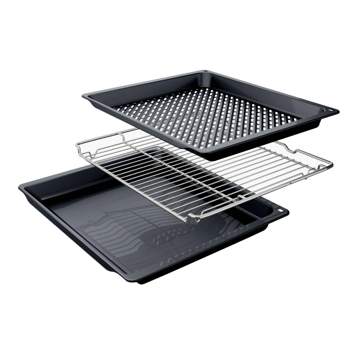 Bosch - Forno, Serie 6, Funzione AirFry, Ricette Pre-programmate, Bianco, HBG536EW4