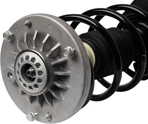 Miniatura 1061 de TRQ Kit de suspensión delantera, conjunto de amortiguadores y resortes, barra estabilizadora, enlace estabilizador compatible con Chevrolet