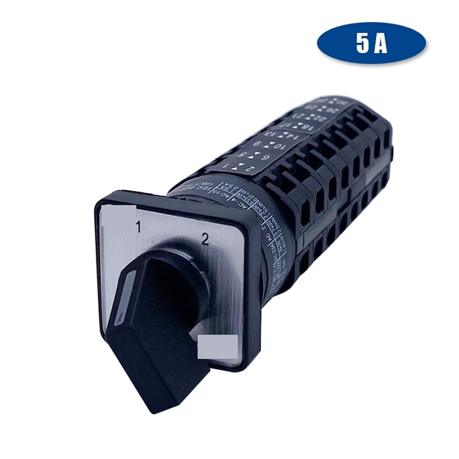 2 Position ON-ON 8 Poles 5A 690V Manual Transfer Selector LW26 LW28 LW39B YMW26-5/8 Changeover Cam Rotary Universal Switch 1Pcs