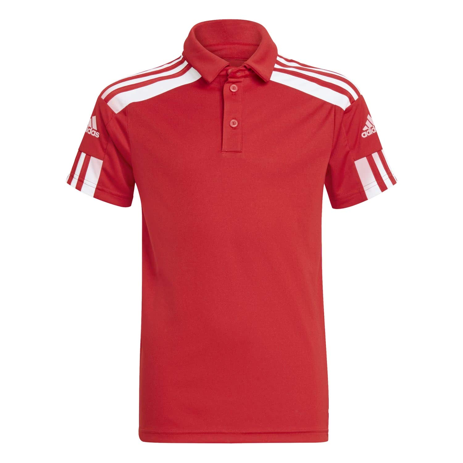 adidas Unisex Kids Squadra 21 Polo Shirt, Team Power Red / White, 9-10 Years