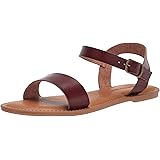 Amazon Essentials Women's Two Strap Buckle Sandal