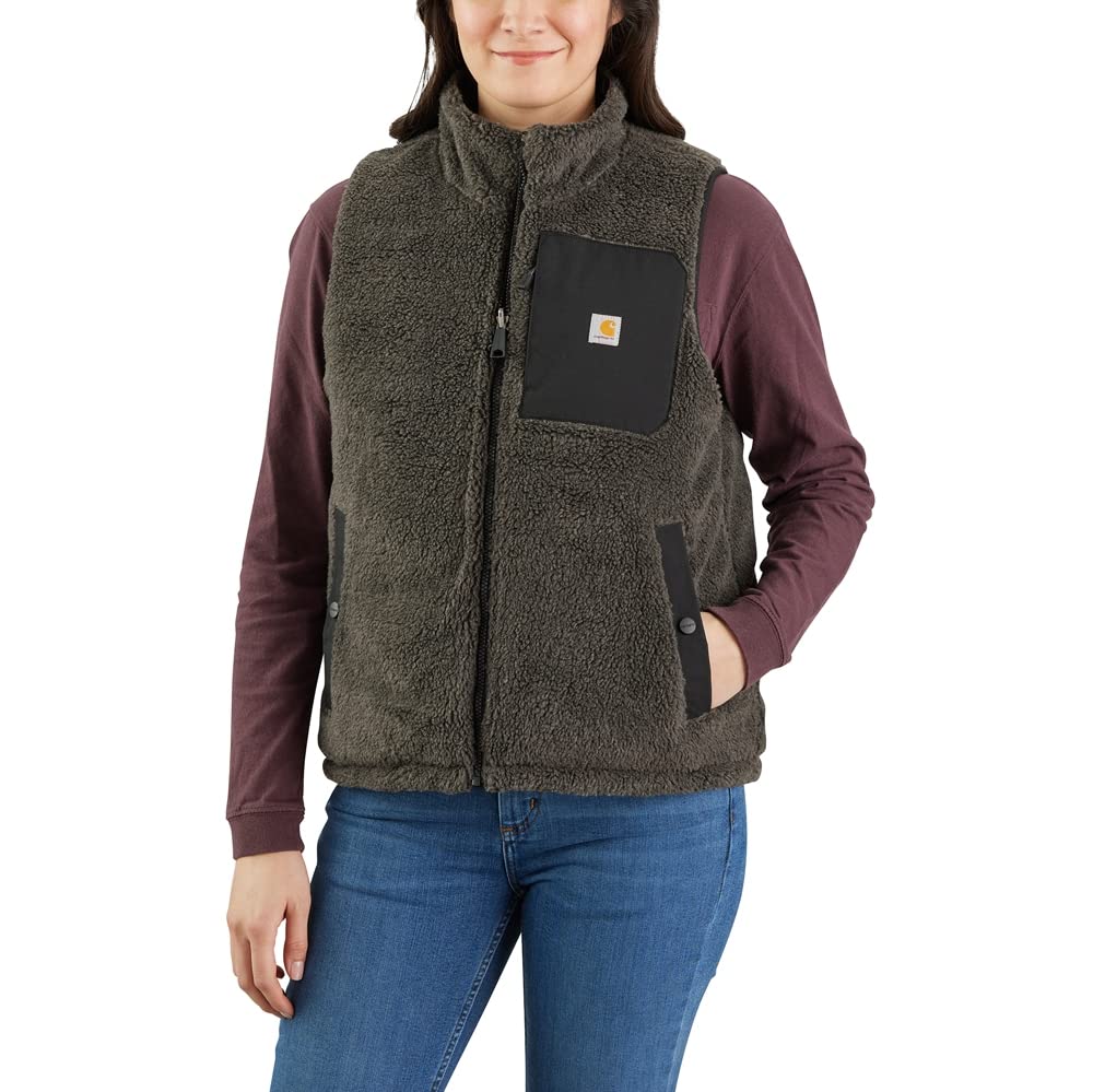 Carhartt, Women's, Montana Relaxed Fit Insulated Vest, Black, XL