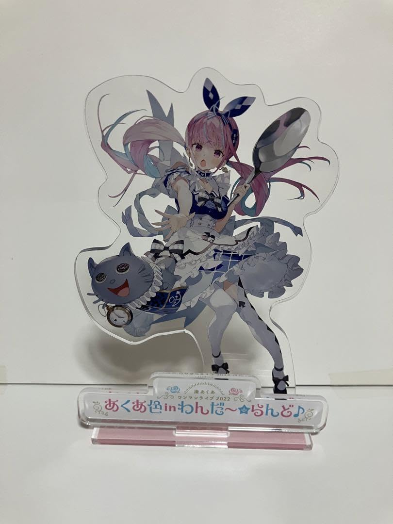 湊あくあ あくあ色inわんだ〜☆らんど♪ アクリルスタンド 湊あくあ あくあ色inわんだ〜☆らんど♪ アクリルスタンド