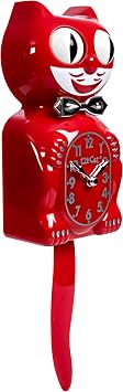 Kit Cat Klock Retro Red