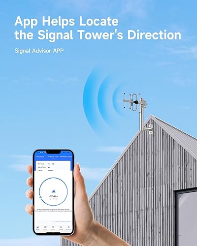 Miniatura 6 de Amplificador de señal de teléfono celular para Verizon y AT&T Hasta 4,500 pies cuadrados Mejora la señal 4G LTE 5G en la banda 12/13/17