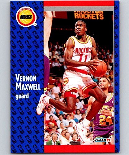 Amazon.com: 1991-92 Fleer Series 1 Basketball #76 Vernon Maxwell
