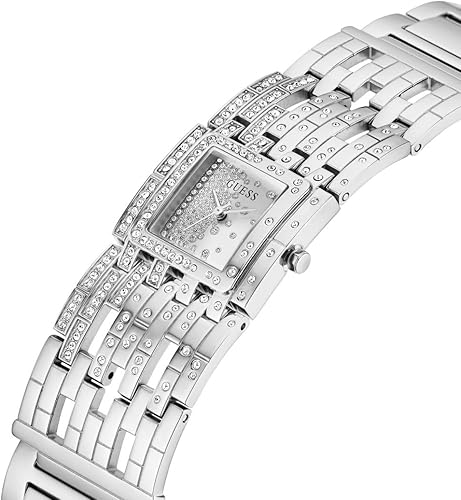 Miniatura 2 de GUESS Reloj de mujer de 0.866 in - Pulsera de tono plateado con esfera plateada, plateado, Classic