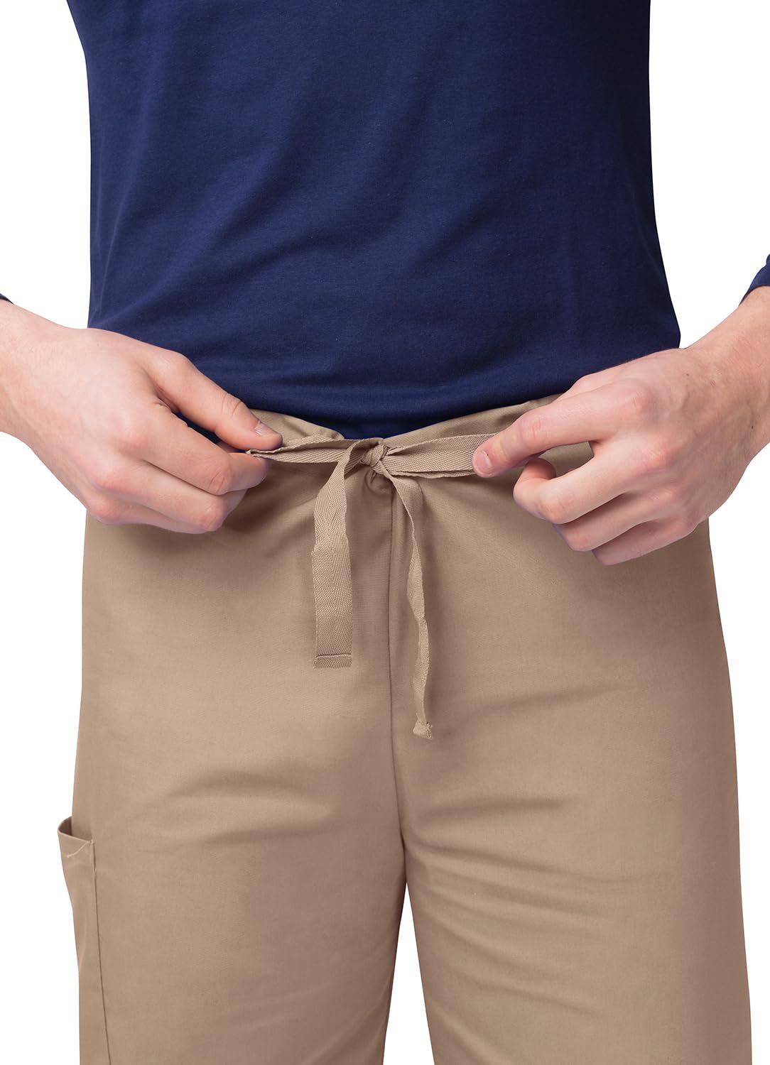 Adar Universal Unisex Pflegebekleiung - lockere Hose mit Kordelzug