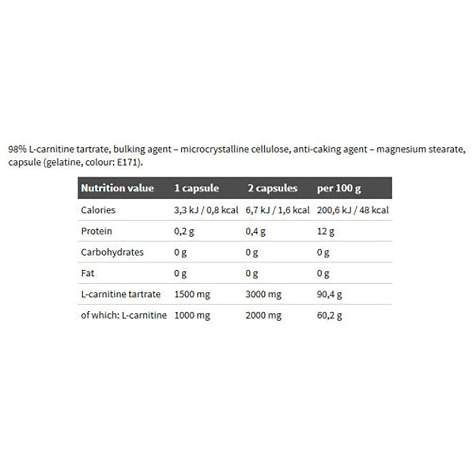 Olimp L-Carnitine 1500 Extreme Mega Caps 2 x 120 Kapseln