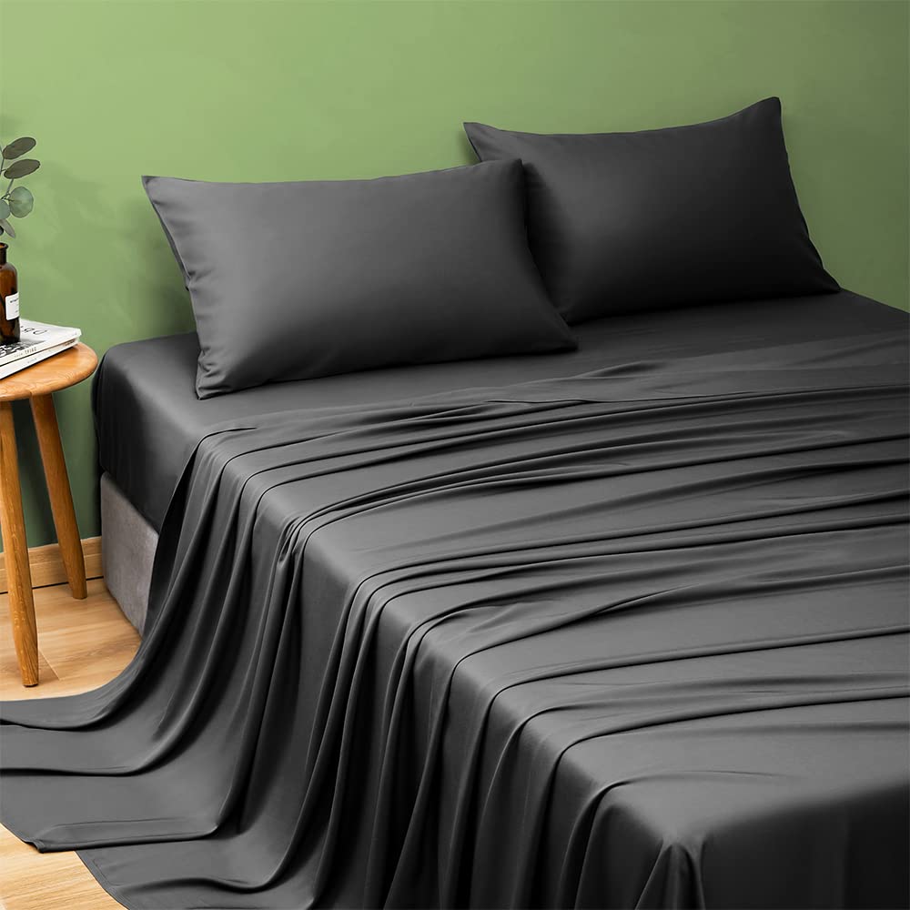 100% Bamboo Queen Size Bed Sheets Set 