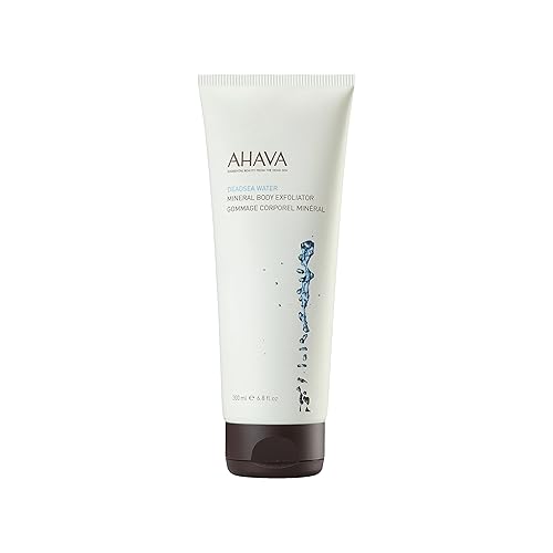 AHAVA Exfoliante corporal mineral, 6.8 onzas líquidas