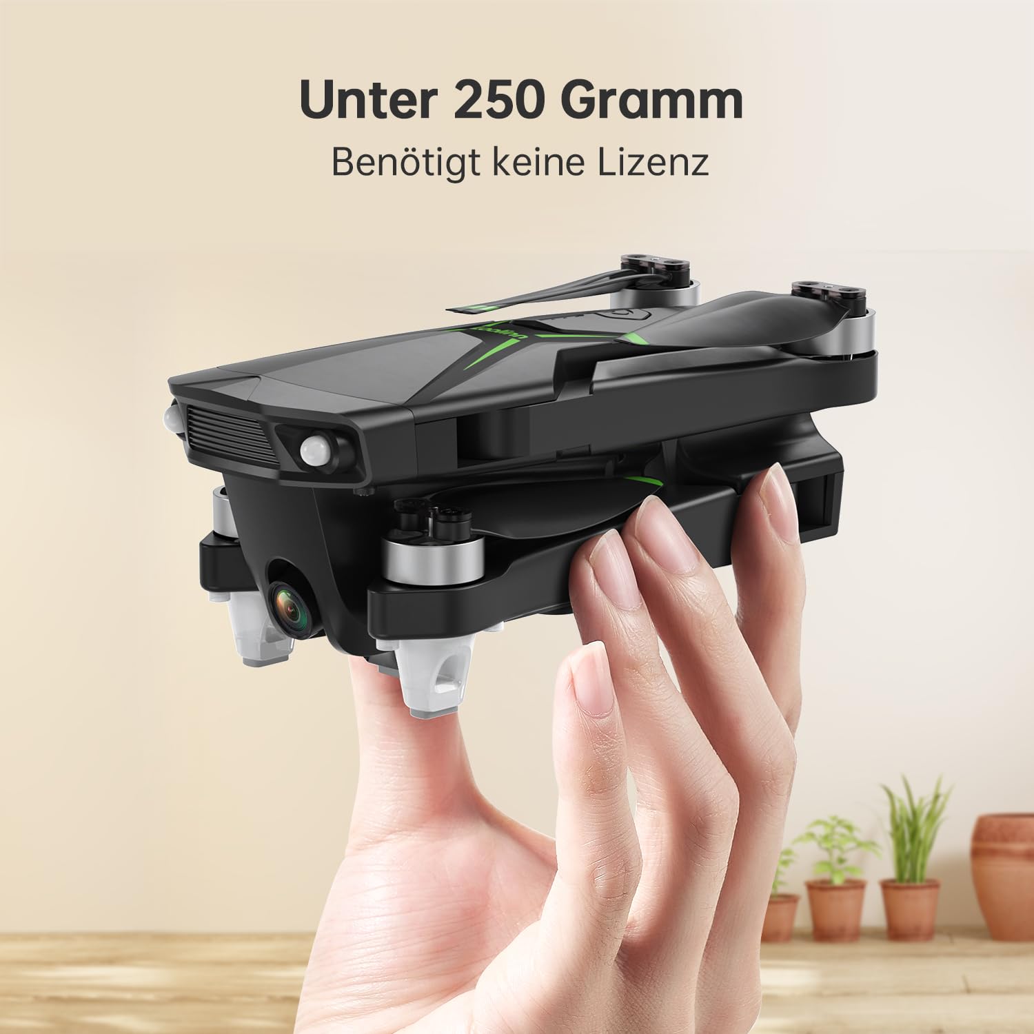 Loolinn | Drohne mit Kamera 4K als Geschenk für Einsteiger ab 14 Jahren - <250g, 50 Minuten Flugzeit, Zwei Akkus, 4K Fotos, 2K Videos, Intelligenter GPS-Rückflug, Geprüftes C0-Zertifikat(Geschenkidee)