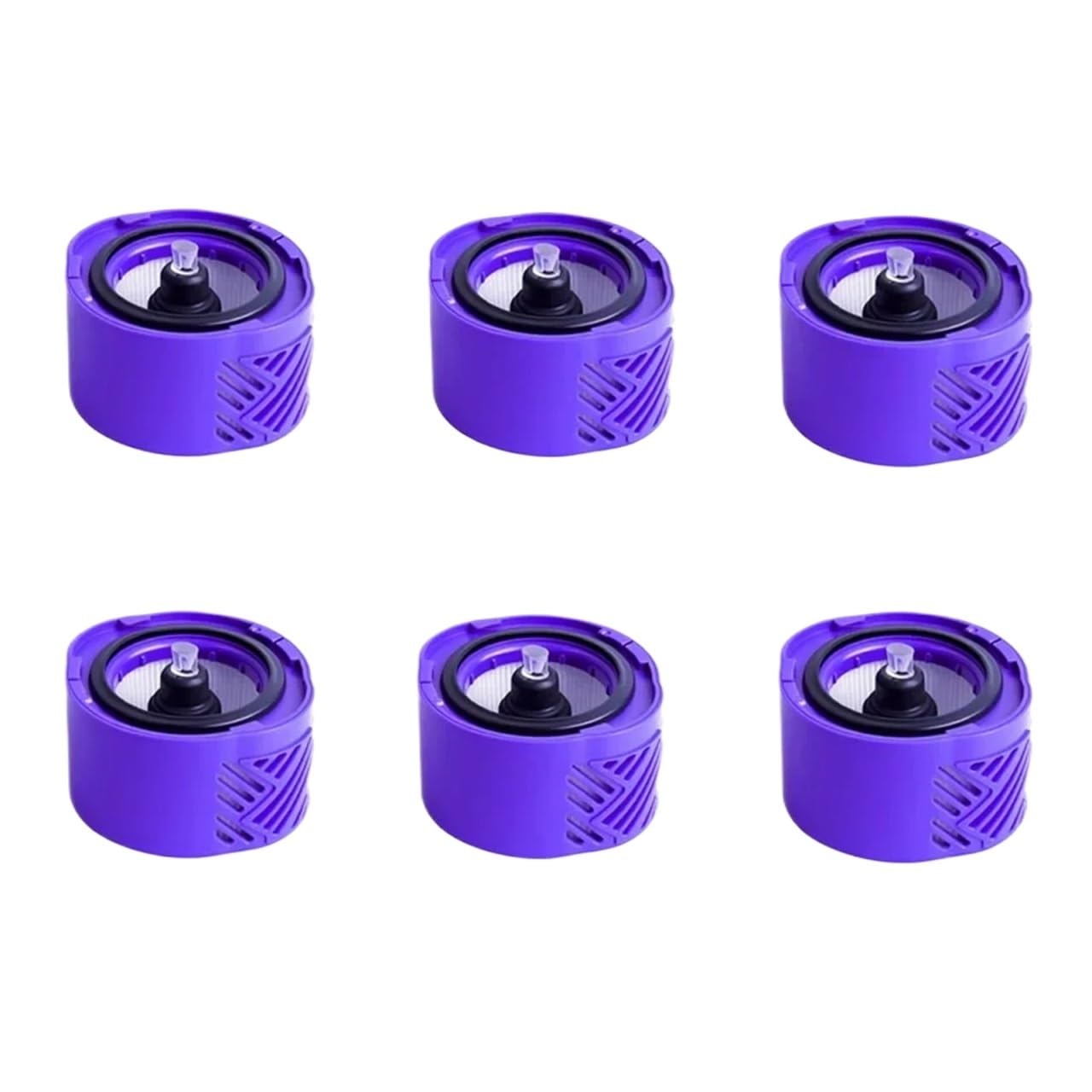 4/6 Stück Filter, kompatibel for Dyson, V6 DC58 DC59 DC62 DC72 DC74 SV09 SV07 SV08 SV06 SV04 SV03 Staubsaugerteile(6pcs)