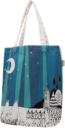 Amazon ムーミン トートバッグ グッディバッグ 夜空 北欧 バッグ 財布 おもちゃ