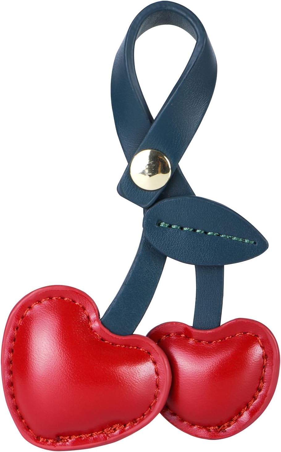 Cute Cherry Charm for Purse Handbags Bag Accessories PU Key Charms