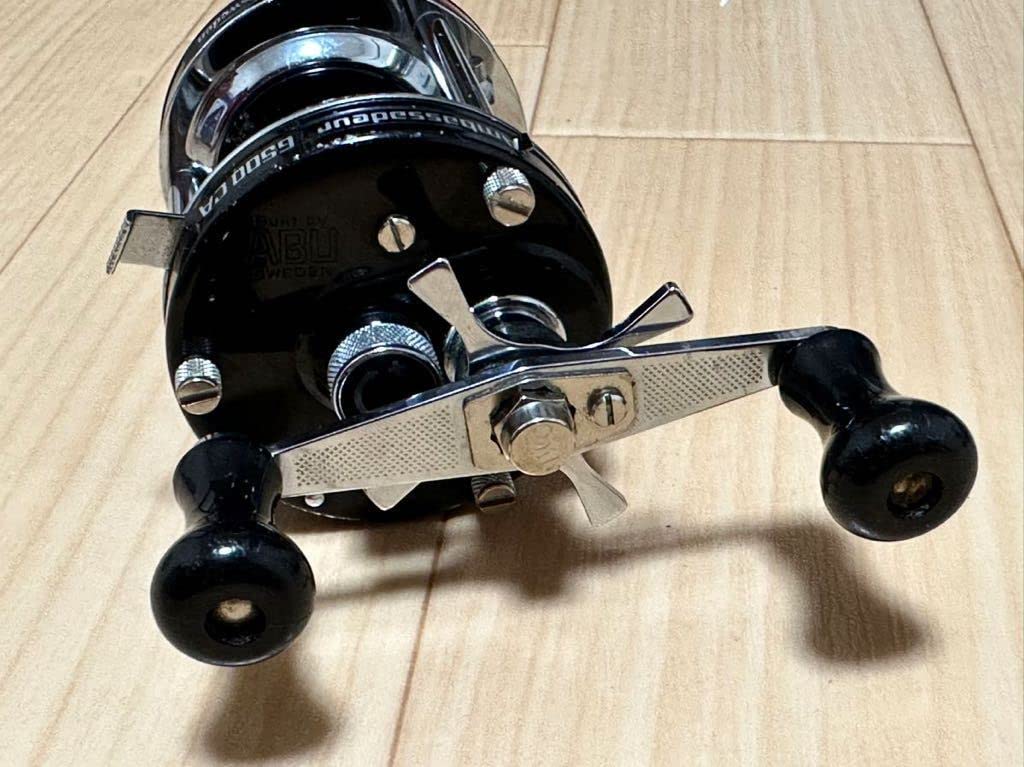 アブアンバサダー 6500CA 細かな擦れキズ有 コレクションに雷