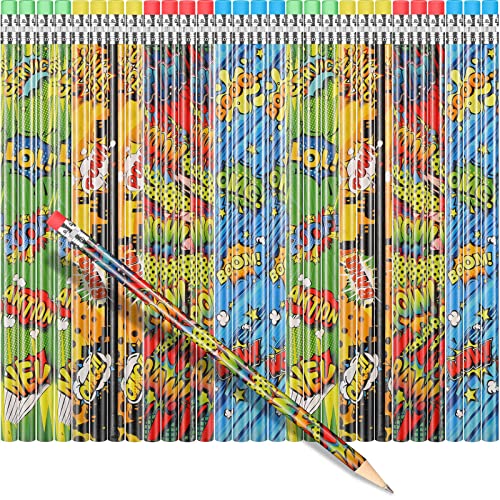 Crayons amusants Hero pour sac à friandises et petits cadeaux invités