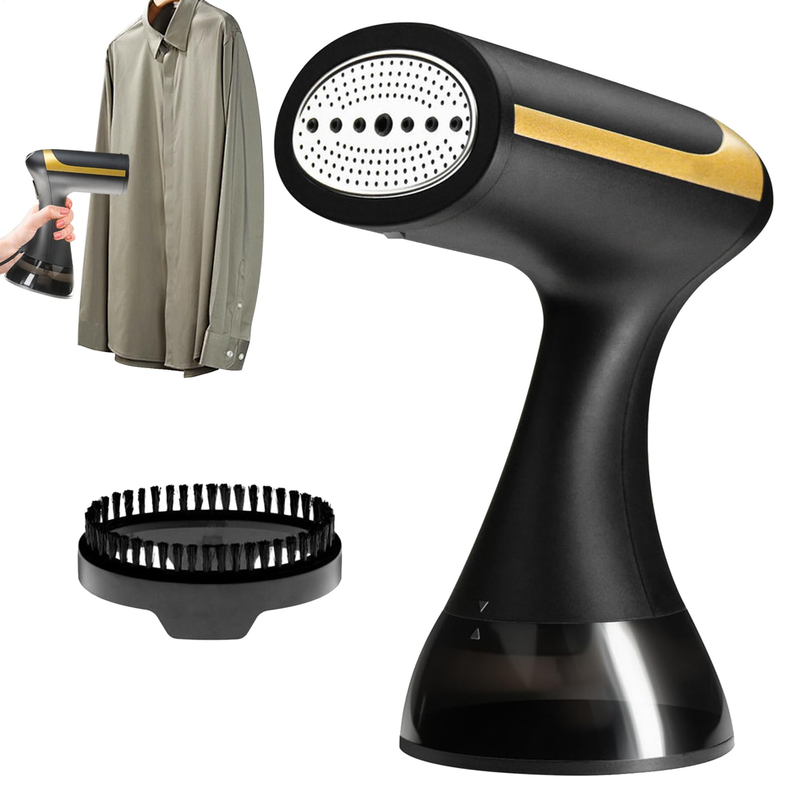 vaporizador portátil, vaporizador para ropa - Olla de mano de 1500 W para | ropa - Plancha de ropa portátil para el hogar, la oficina y los viajes