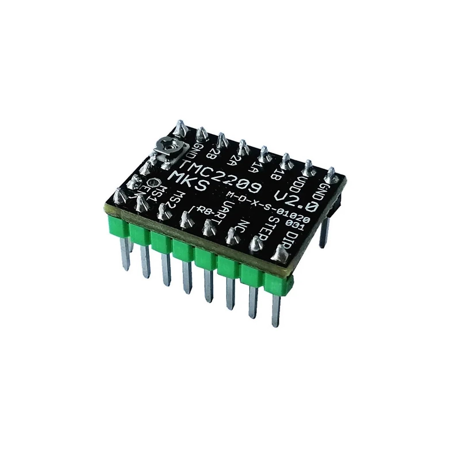 TMC2209 Schritt-Treiber-Controller TMC 2209 Motorschritt-Treiberplatine 3D-Drucker Stepstick Homeless Modul für Nema 17 Motor
