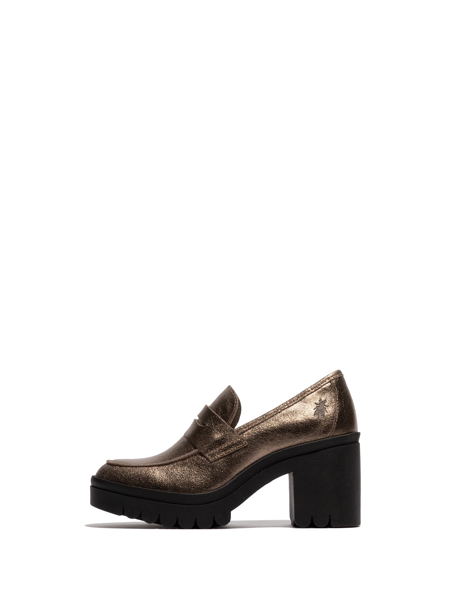 Fly London Women's TOKY803FLY Oxford, DK. Gold, 5 UK