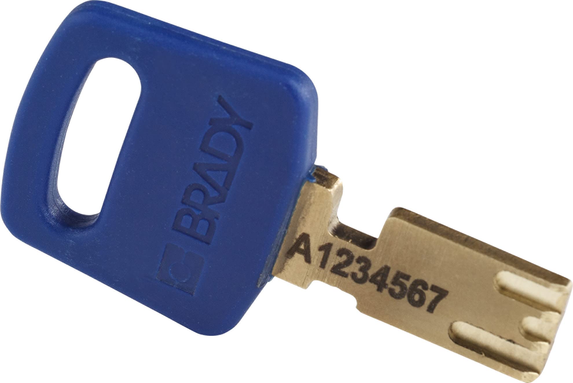 Kłódki SafeKey Compact Nylon do systemu Lockout Tagout z szeklą aluminiową