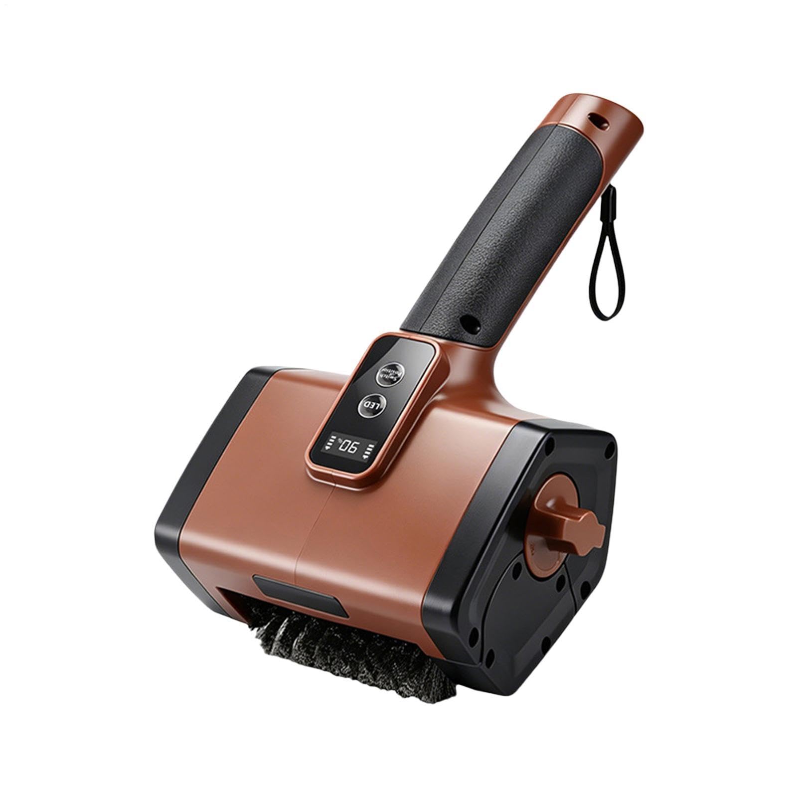 Limpiador de Parrilla Automático 3000mAh 2 Velocidades Potentes | Limpiador Eléctrico Recargable De Parrilla Para Exterior Interior Cocina Horno Rejillas Hogar Camping Restaurante