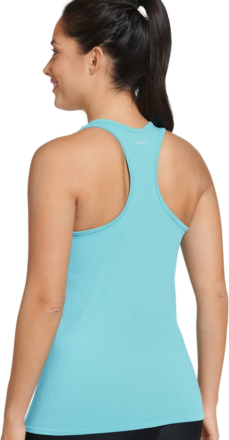 Jockey Women's Activewear Performance Seamless Textured Tank - Image 2