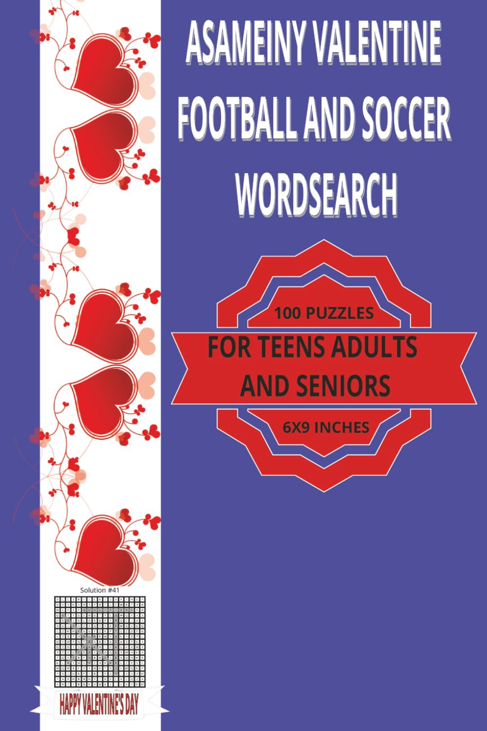 ASAMEINY VALENTINE FOOTBALL AND SOCCER WORDSEARCH