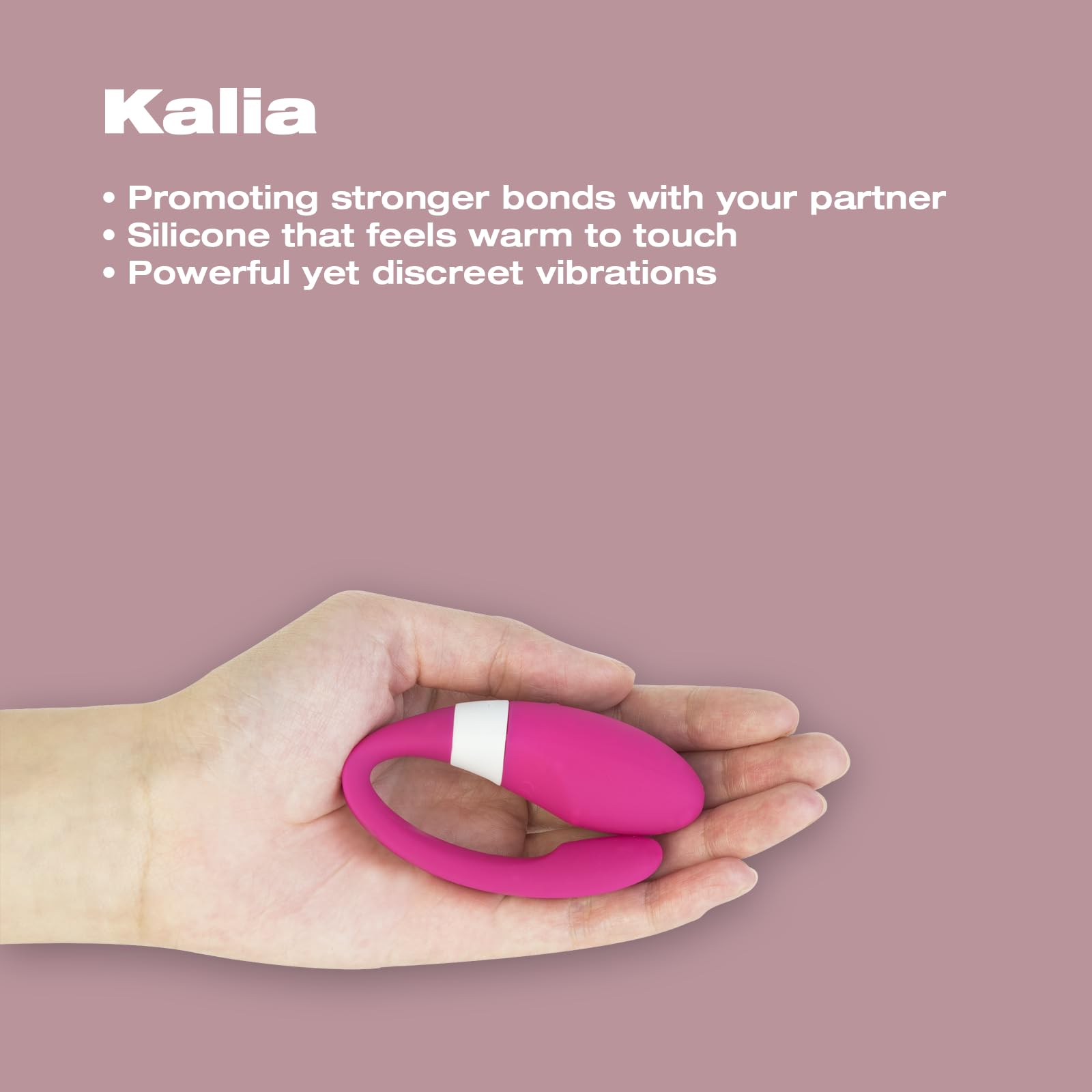 Amazon.com: Intimina Kalia Couples Massager, Couples Vibrator for Men and  Women, Womens Personal Massager for the Unforgettable Love Game : Health &  Household