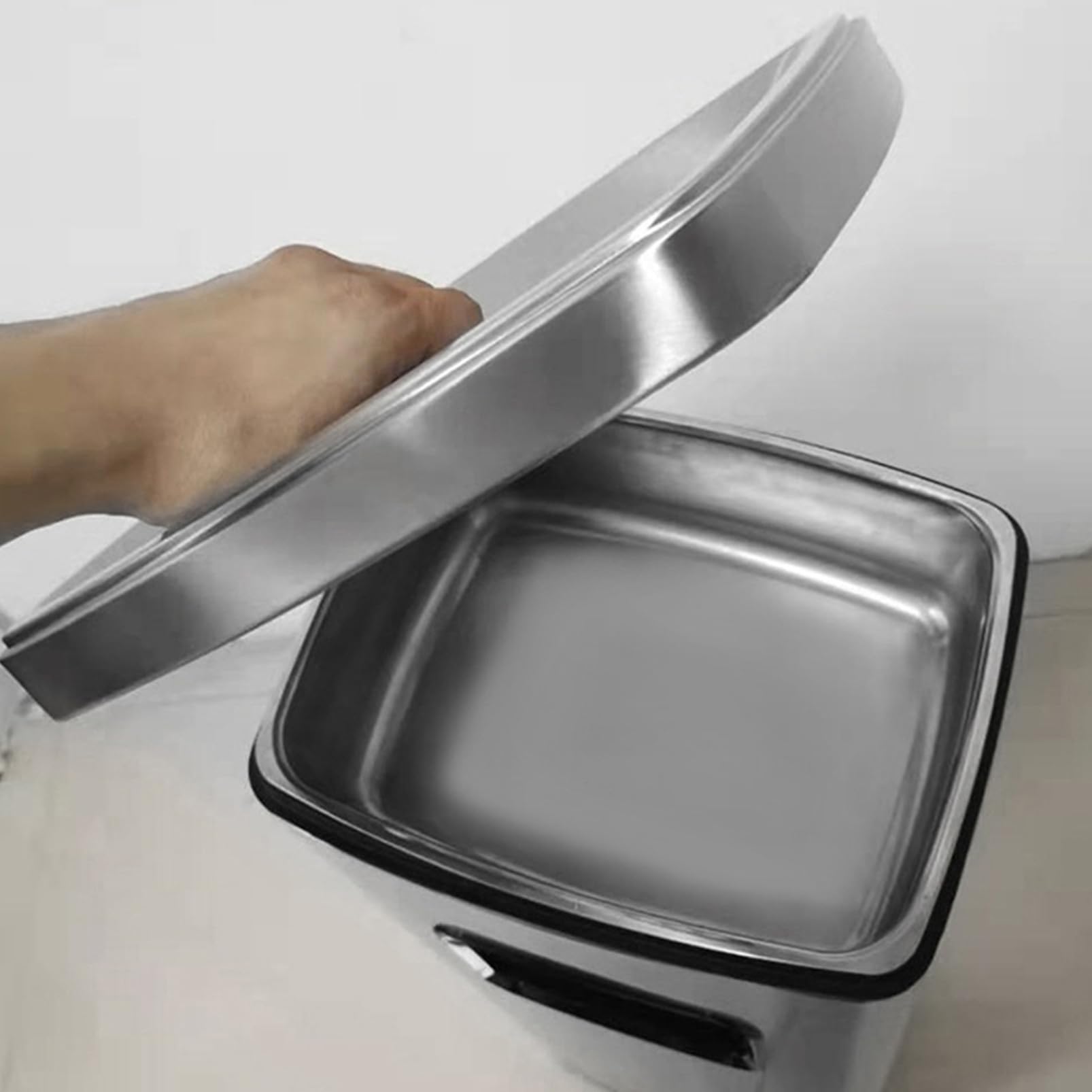 Stojąca popielniczka - 81 cm podłoga zewnętrzna - kosz na śmieci 2 w 1 z popielniczką duża kwadratowa wolnostojąca stacja na papierosy popielniczka do hotelu, budynku biurowego (złota b)