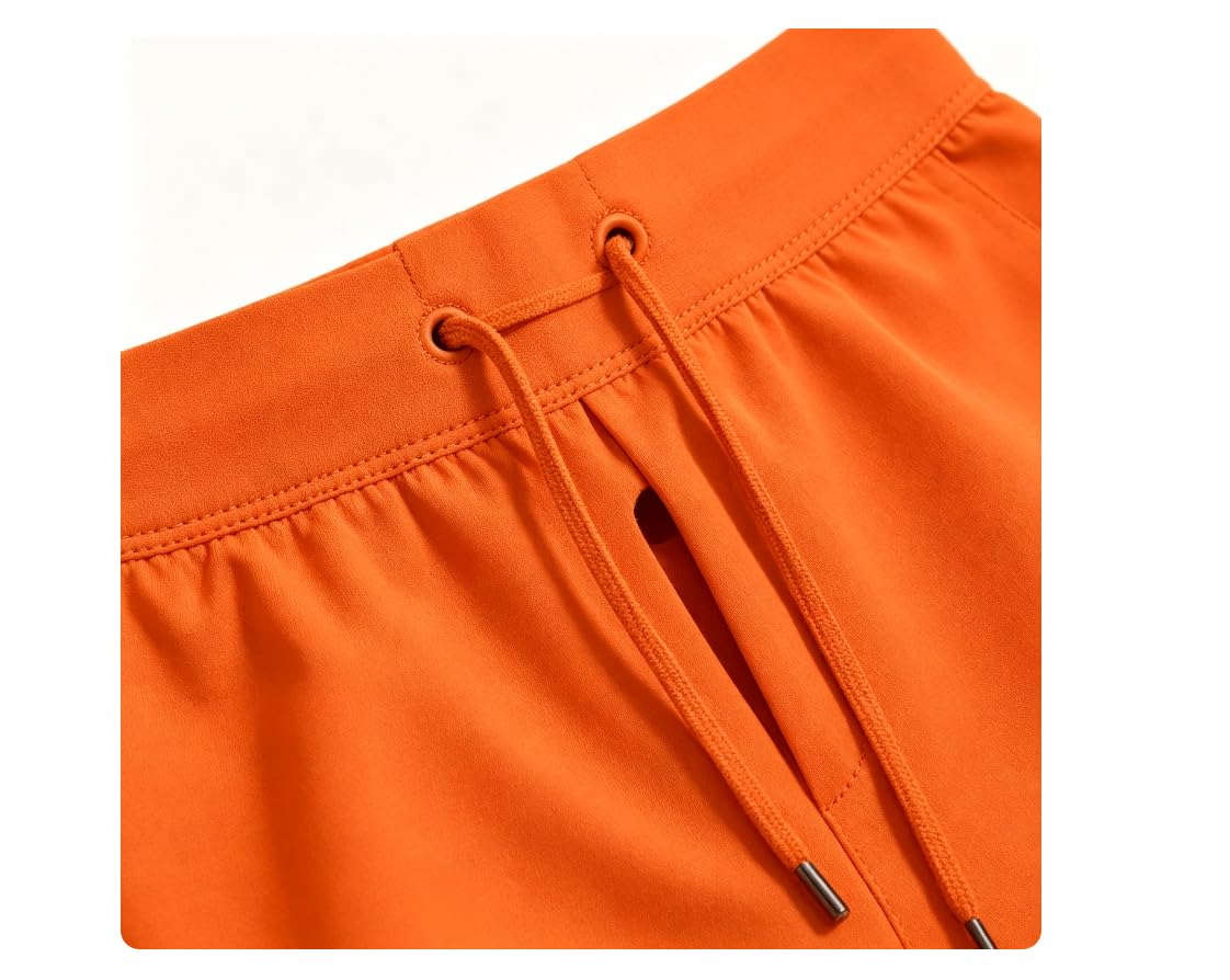 Pantaloncini da corsa da uomo con tasche, pantaloncini sportivi ad asciugatura rapida, traspiranti