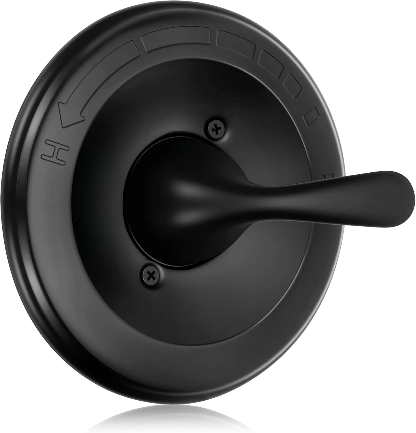 Replacement for delta Classic 13/14 Series Single-Function Shower Valve Trim Kit, T13020-BL Matte Black Shower Handle Set, Fit R10000 Series Shower Valve(Catridge and Valve Not Included)